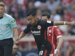 Fabián de la Mora llegó al Eintracht en el 2016. Hace dos semanas el equipo anunció que el mexicano no entra en planes. AP/ARCHIVO