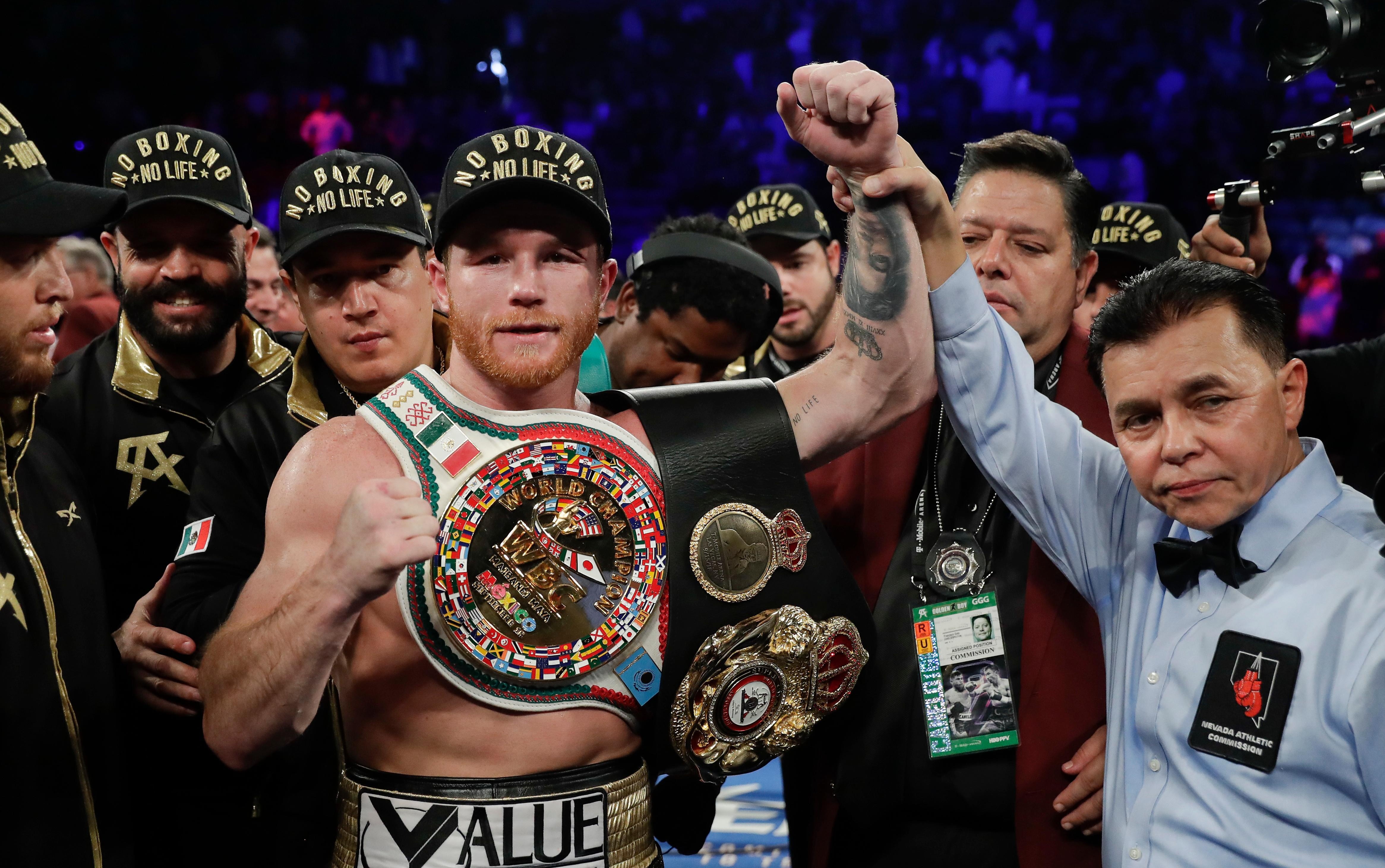 "Canelo" Álvarez gana la pelea Canelo vs GGG 2 El Informador