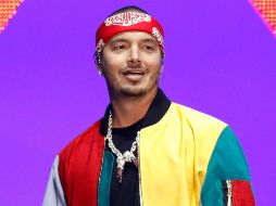 Balvin anuncia a los nominados en la categoría Canción del Año. AP /  E. Jamison