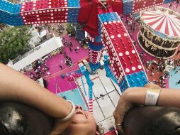 La feria vista desde arriba