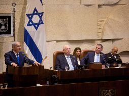 Benjamin Netanyahu discutió con su homólogo sobre el reforzamiento de sus relaciones bilaterales. AP/S. Scheiner