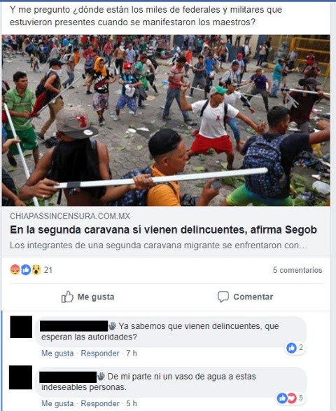 Xenofobia y racismo ante caravana migrante denota ignorancia y