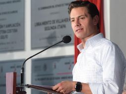 Peña Nieto destacó la ampliación y modernización de la flota naval y aeronaval. NTX/PRESIDENCIA