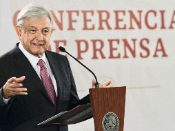 Andrés Manuel López Obrador hizo el anuncio durante su conferencia matutina. NOTIMEX