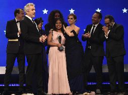 Alfonso Cuarón se alza con cuatro galardones en la ceremonia de los Critic's Choice Awards. AFP / M. Winkelmeyer