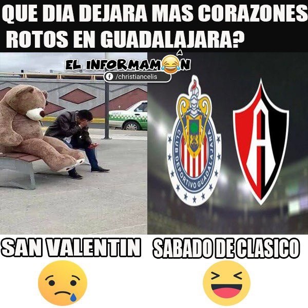 Los memes previos al Clásico Chivas vs Atlas El Informador