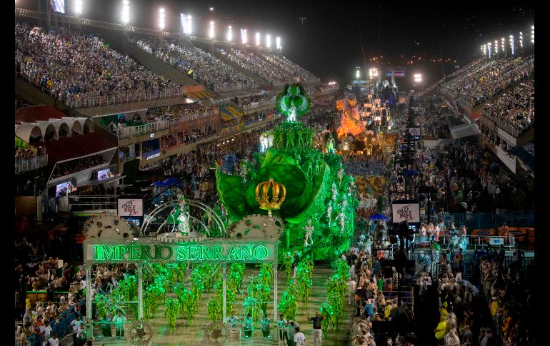 El desfile de Imperio Serrano.