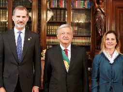 En un video publicado en su cuenta de Twitter, el Presidente de México dijo que buscan lograr que ese año se convierta en el año ''de la gran reconciliación entre México y España''. EFE / ARCHIVO