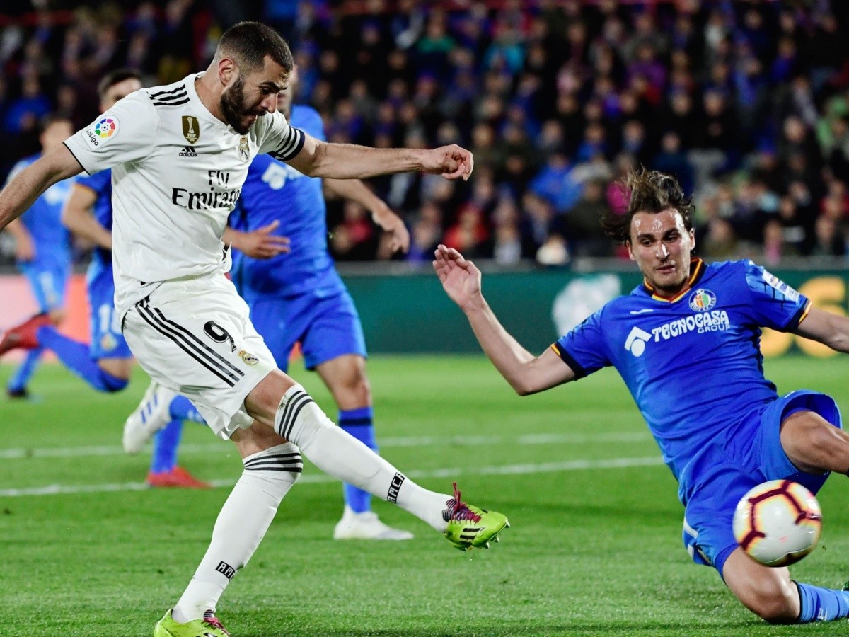  El Madrid empata con el Getafe y se detiene la racha de Benzema