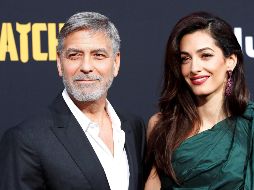 El actor George Clooney y su esposa Amal, aseguran que asistieron al baby shower de la duquesa de Sussex y han vacacionado con la pareja real. EFE / N. Prommer