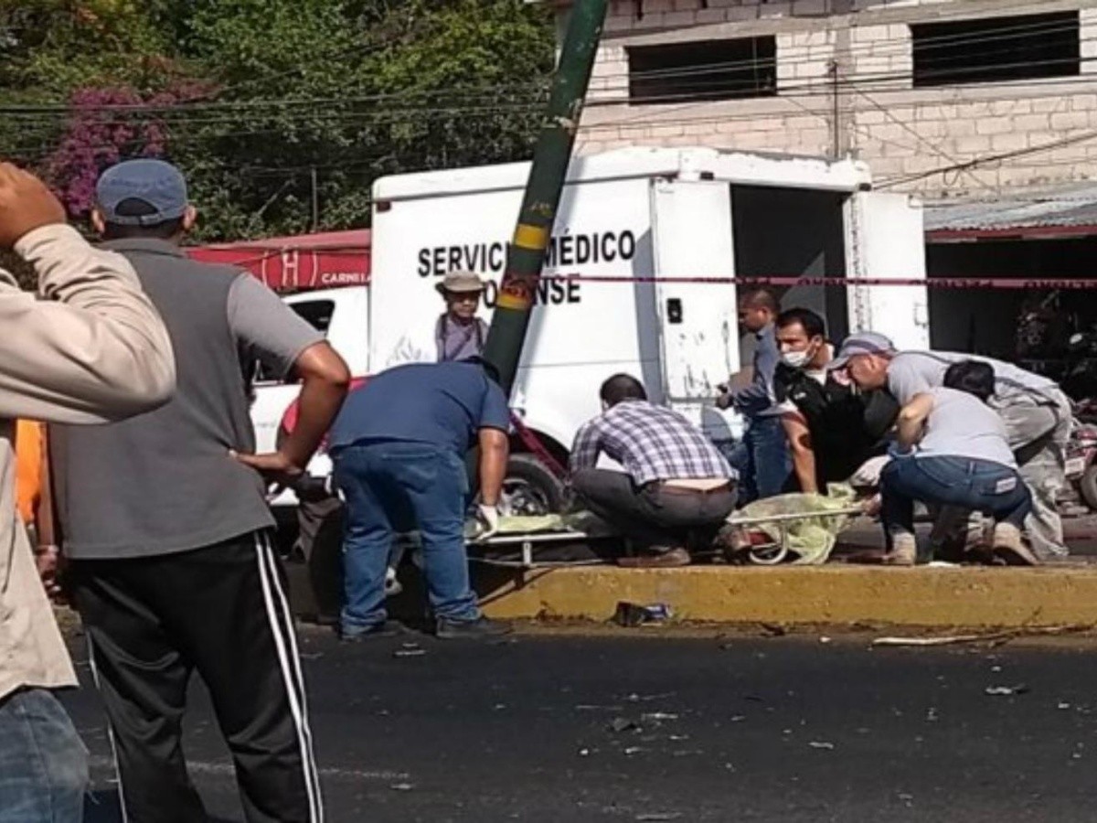  Choque de tráiler deja al menos seis muertos en Cuautla, Morelos