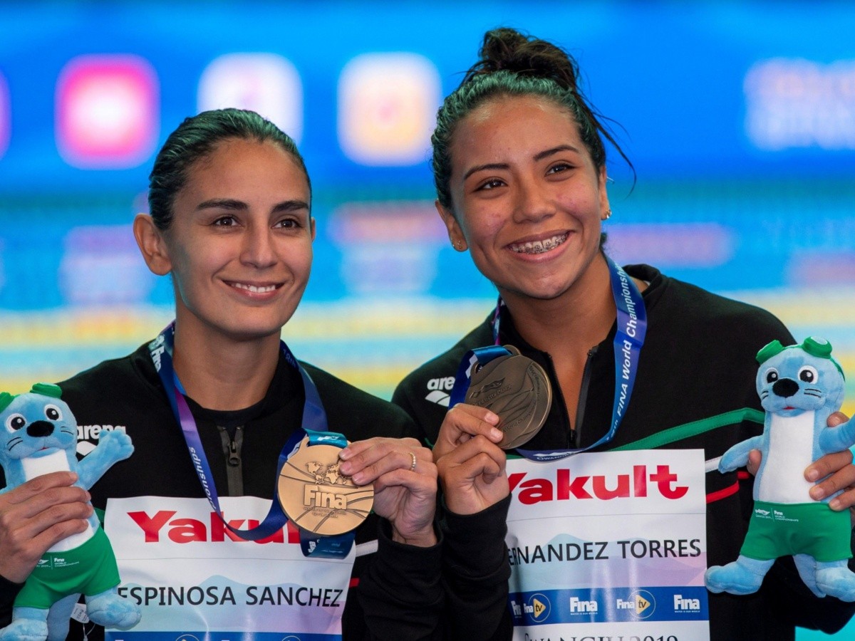  Paola Espinosa y Melany Hernández logran bronce y boleto a Tokio 2020