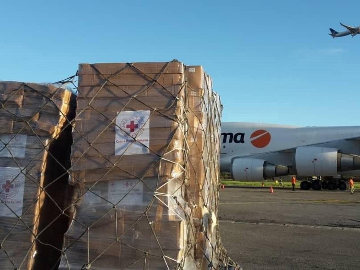  Llegan a Venezuela 34 toneladas de suministros médicos