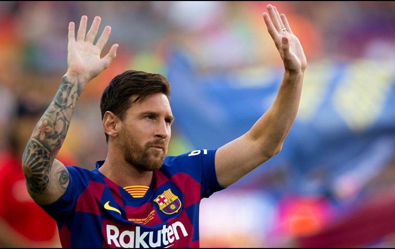 Las pruebas realizadas han mostrado que Messi tiene una lesión de primer grado en el sóleo. EFE / E. Fontcuberta