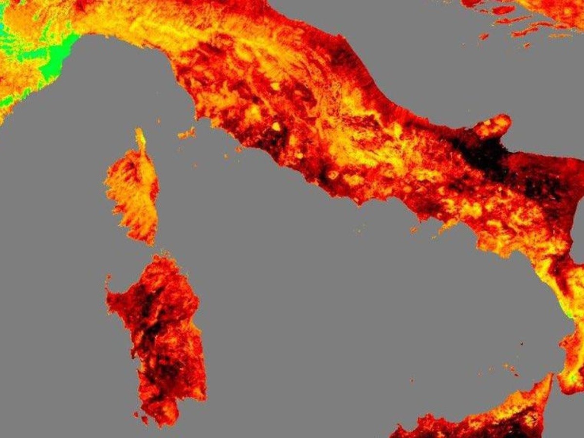  Regiones de Italia alcanzan los 50 grados de temperatura del suelo