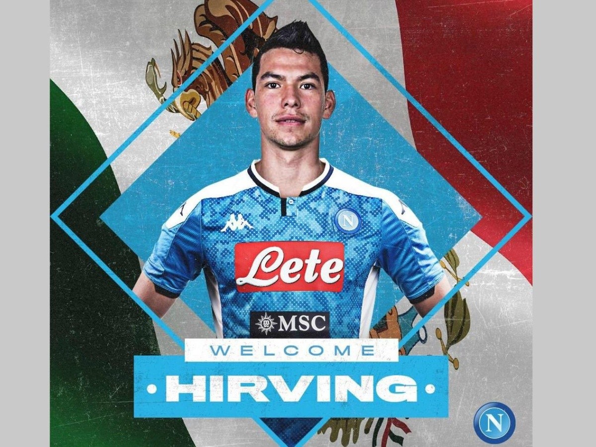  El Napoli hace oficial el fichaje de Hirving Lozano