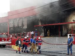 El incendio en el casino fue provocado por integrantes de un grupo criminal. EFE/ARCHIVO