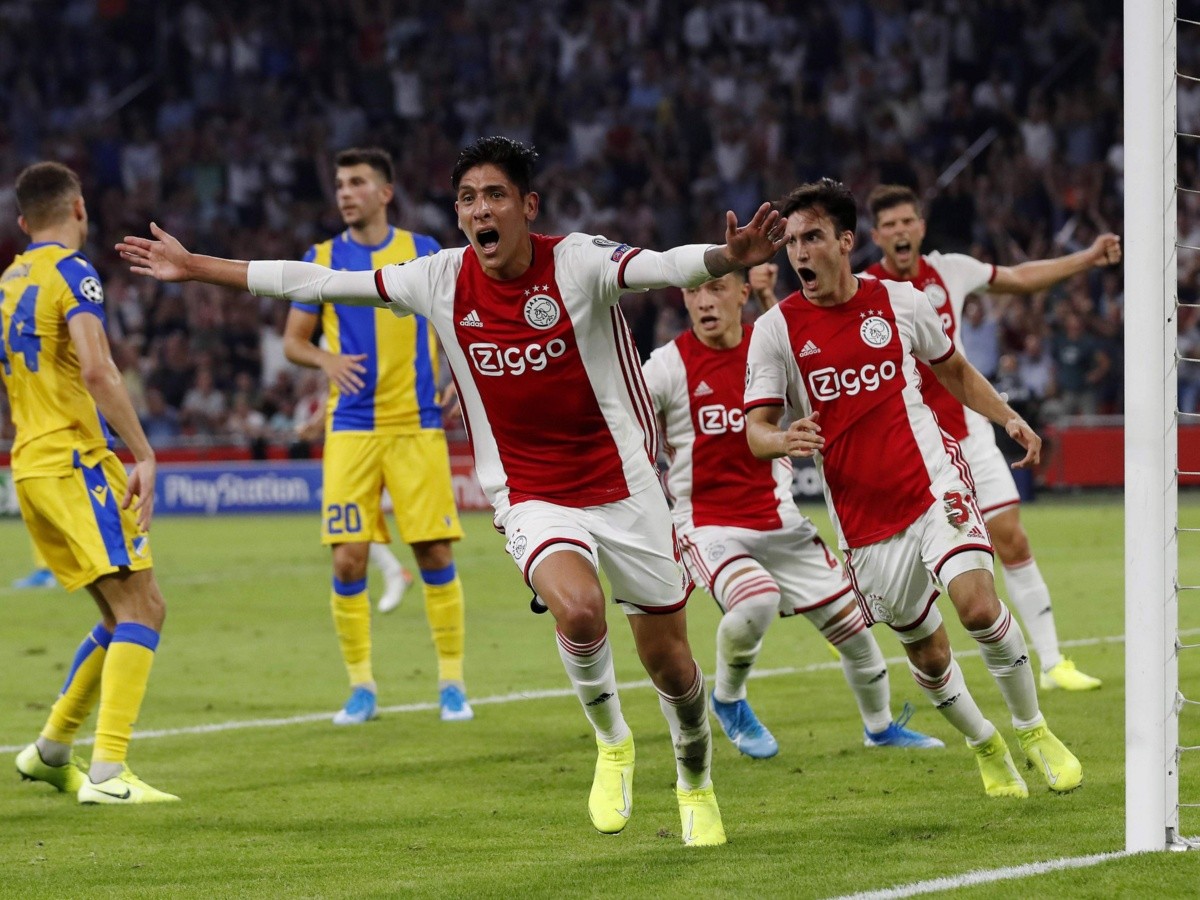  Edson Álvarez anota gol y Ajax está en fase de grupos de Champions