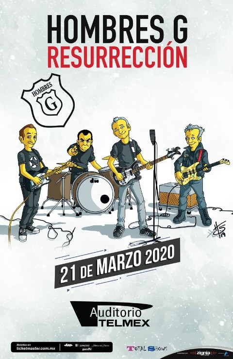 Hombres G regresa a los escenarios con su último álbum 'Resurrección