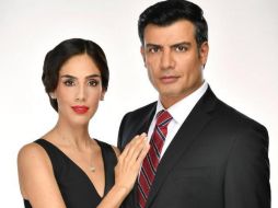 La nueva serie producida por Televisa es estelarizada por Sandra Echeverría y Andrés Palacios. TWITTER / @LaUsurpadora_Of