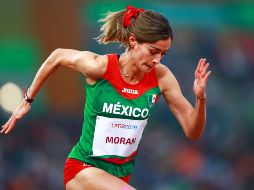 Morán consiguió medalla de plata en la prueba de los 400 metros planos en los Juegos Panamericanos de Lima 2019. Imago7 / ARCHIVO