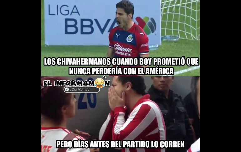 Chivas cesa a Tomás Boy; llega Luis Fernando Tena pero los memes no paran