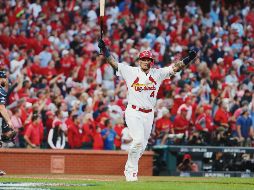 Yadier Molina. El receptor puertorriqueño fue el héroe del encuentro al producir la carrera del triunfo para San Luis con un elevado de sacrificio. AP