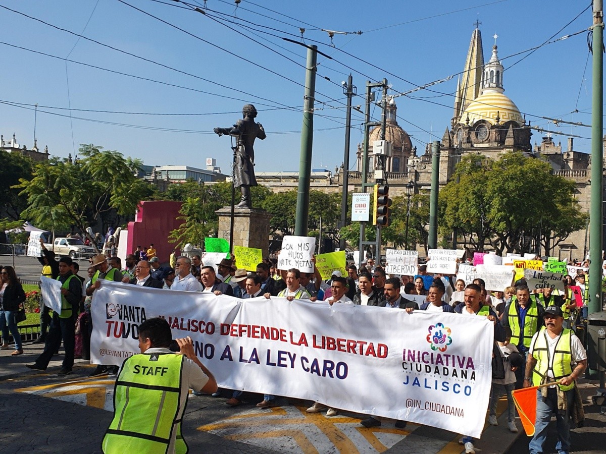  Protestan por reforma sobre terapias de conversión en Jalisco
