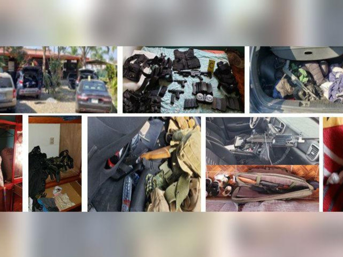  Aseguran armas, vehículos y droga en cateo en Zapotlán