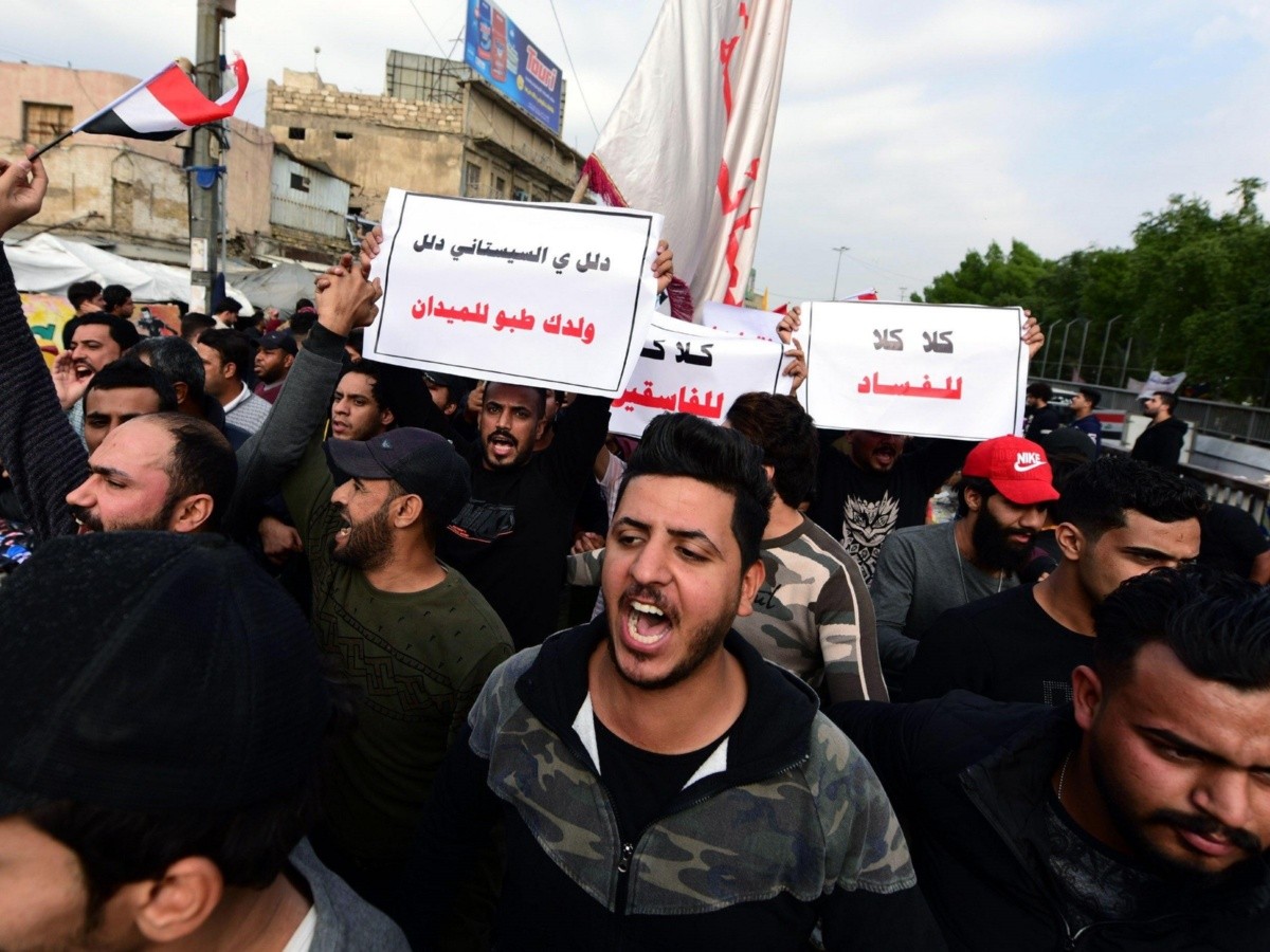  Fallecen 10 manifestantes en Bagdad por disparos de desconocidos