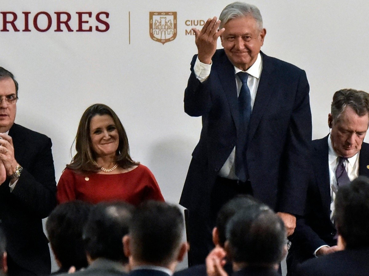  López Obrador agradece a Trump y a Trudeau su colaboración en el T-MEC
