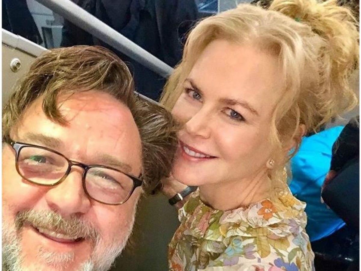  Russell Crowe y Nicole Kidman tienen inesperado encuentro