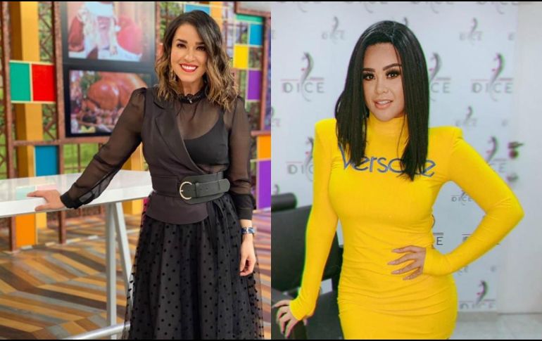 Laura G y Aracely Ordaz compartieron escena juntas en “Sabadazo”. ESPECIAL