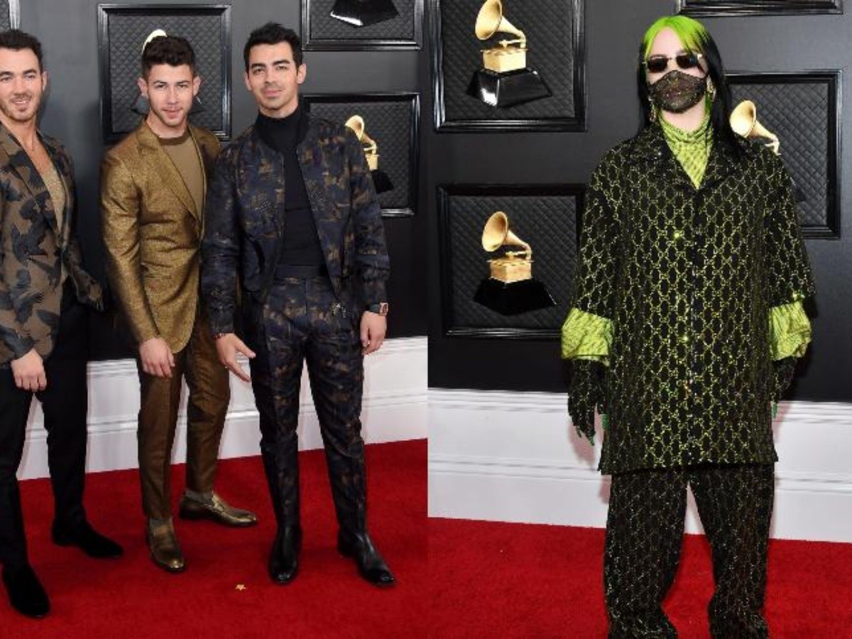  Estrellas de la música desfilan en la alfombra roja de los Grammy 2020