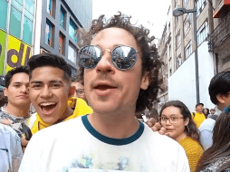 El youtuber Luisito Comunica se encontraba en la calle de Madero de la Ciudad de México. YOUTUBE /  Luisito Comunica