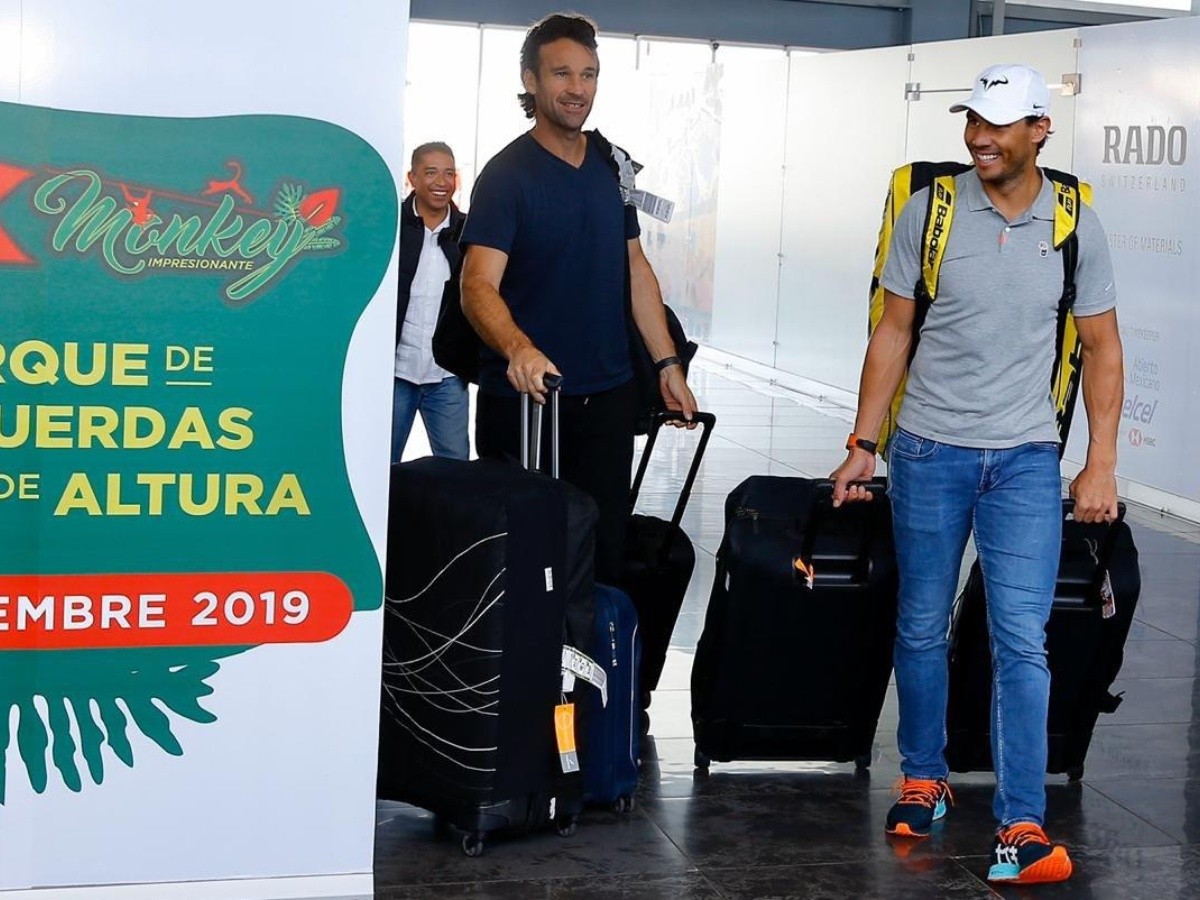 Rafael Nadal ya está en Acapulco