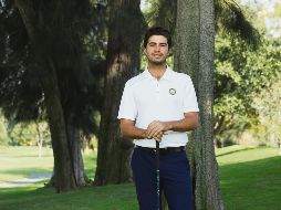 Debut. El golfista surgido del Guadalajara Country Club participará en el circuito latinoamericano.  EL INFORMADOR / E. Barrera