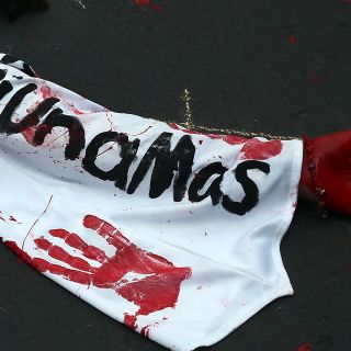 Reporteros de Veracruz protestan por el asesinato de María Elena Ferral