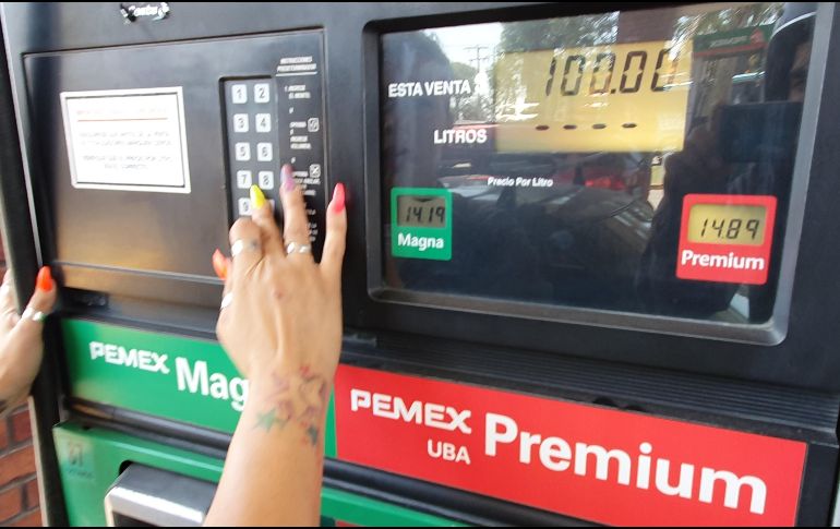 En la semana 13 del año, finalizada el 27 de marzo, la demanda de gasolina fue de 701 mil barriles diarios. EL INFORMADOR / ARCHIVO
