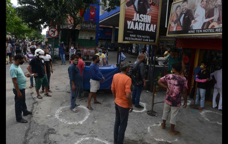 En una licorería en Siliguri. AFP/D. Dutta