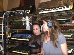 Aracely Arámbula y Gloria Trevi cantan tema de "La doña 2"