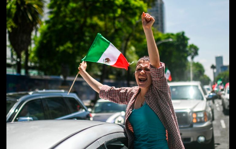 Protestan de nuevo en caravanas contra L pez Obrador El Informador