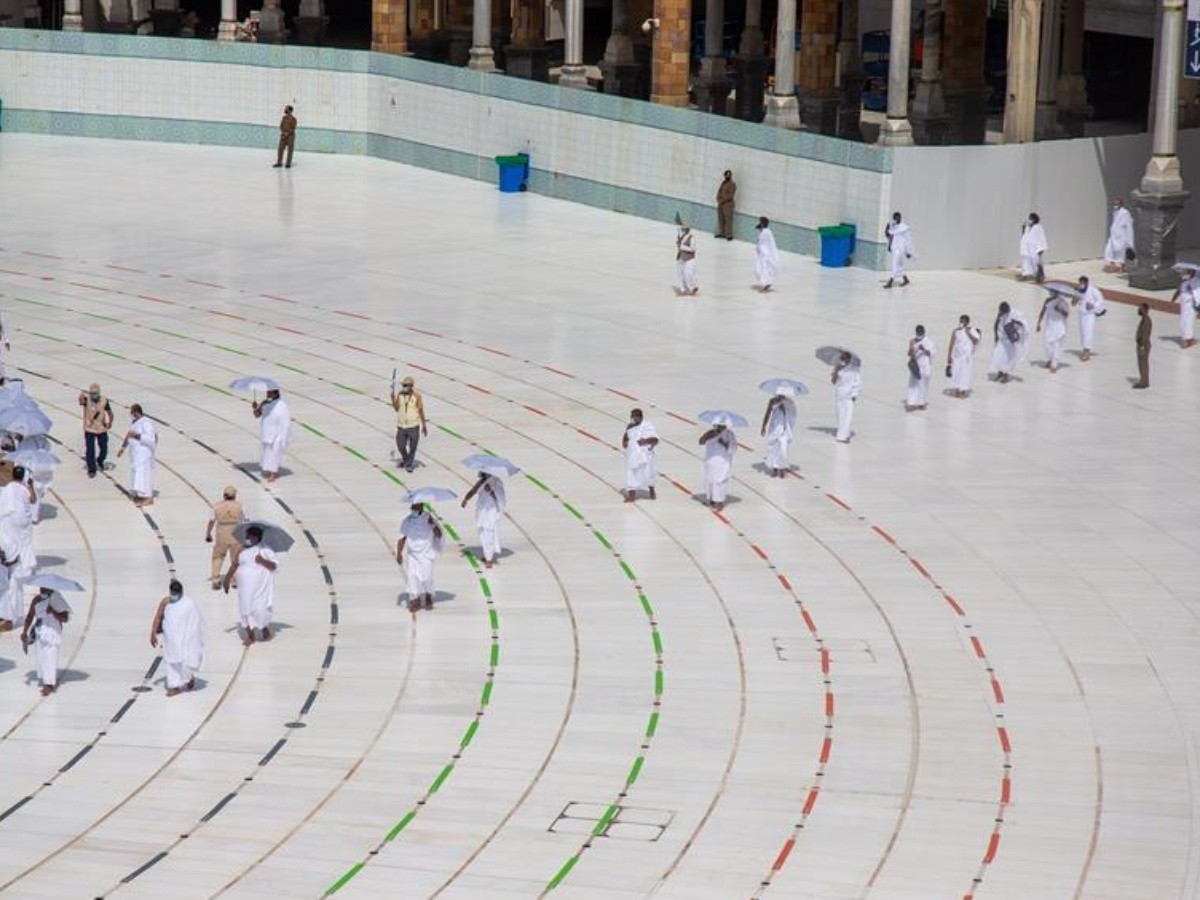  Empieza la gran peregrinación a La Meca en medio de medidas sanitarias