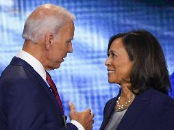 Kamala y Biden vencieron a Trump y Mike Pence en las elecciones de noviembre pasado. AFP / ARCHIVO