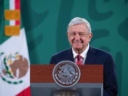 En su conferencia mañanera, AMLO pidió que 