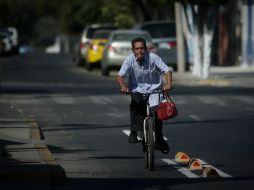 La propuesta busca disminuir la posibilidad de que los ciclistas se accidenten al encontrase de frente. EL INFORMADOR / ARCHIVO