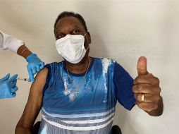 Pelé ha estado aislado en su casa en el estado de Sao Paulo desde el inicio de la pandemia. EFE/Asesoría de Pelé