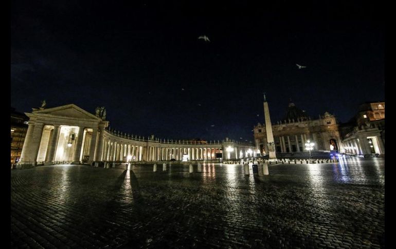 La Ciudad del Vaticano también participó en esta iniciativa. EFE/F. Frustaci