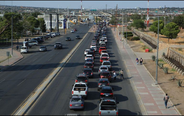 El 21 de marzo de 2020, México y Estados Unidos cerraron sus fronteras para viajes no esenciales, es decir, aquellos con fines recreativos o turísticos. EFE / ARCHIVO