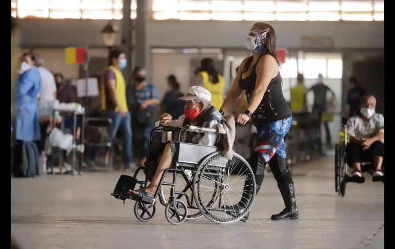 Los luchadores apoyarán de manera intermitente en diferentes jornadas, aunque también se invita a la población en general a sumarse como voluntarios. EL INFORMADOR / F. Atilano